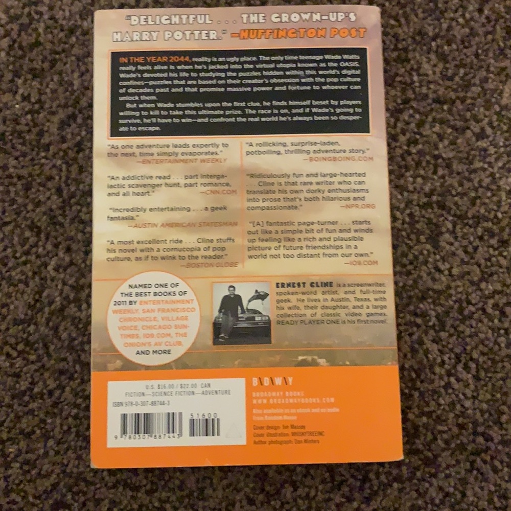 Ready Player One Book - Picture 2 of 2